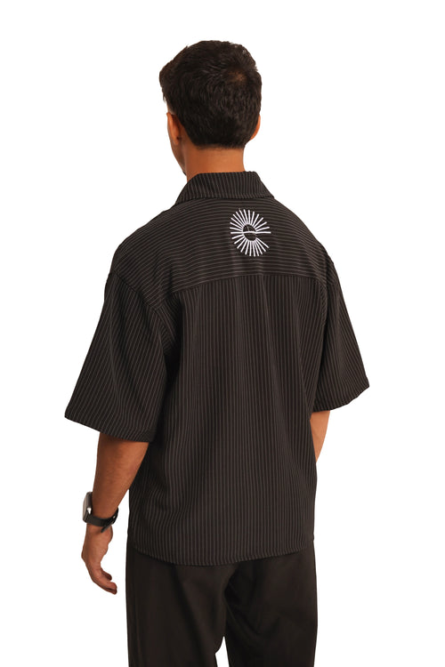 Black CLASSIC POPLIN SHIRT