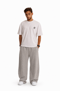 WHITE HEAVY WEIGHT COTTON T-SHIRT