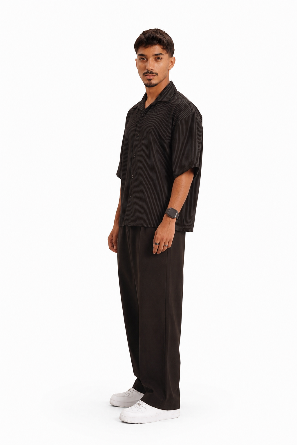 Black CLASSIC POPLIN SHIRT